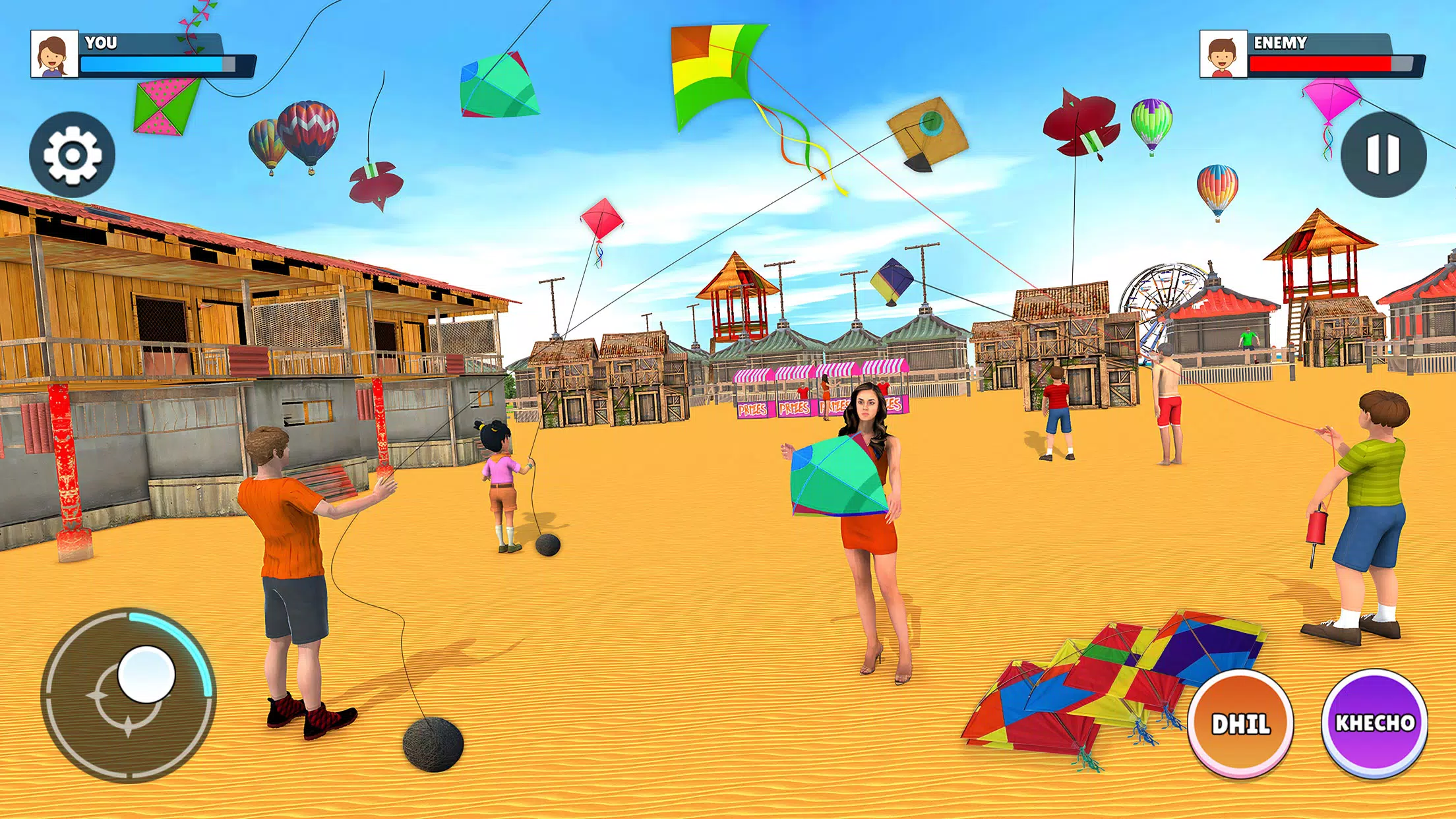 Kite Flying 3D - Pipa Combate Screenshot 2