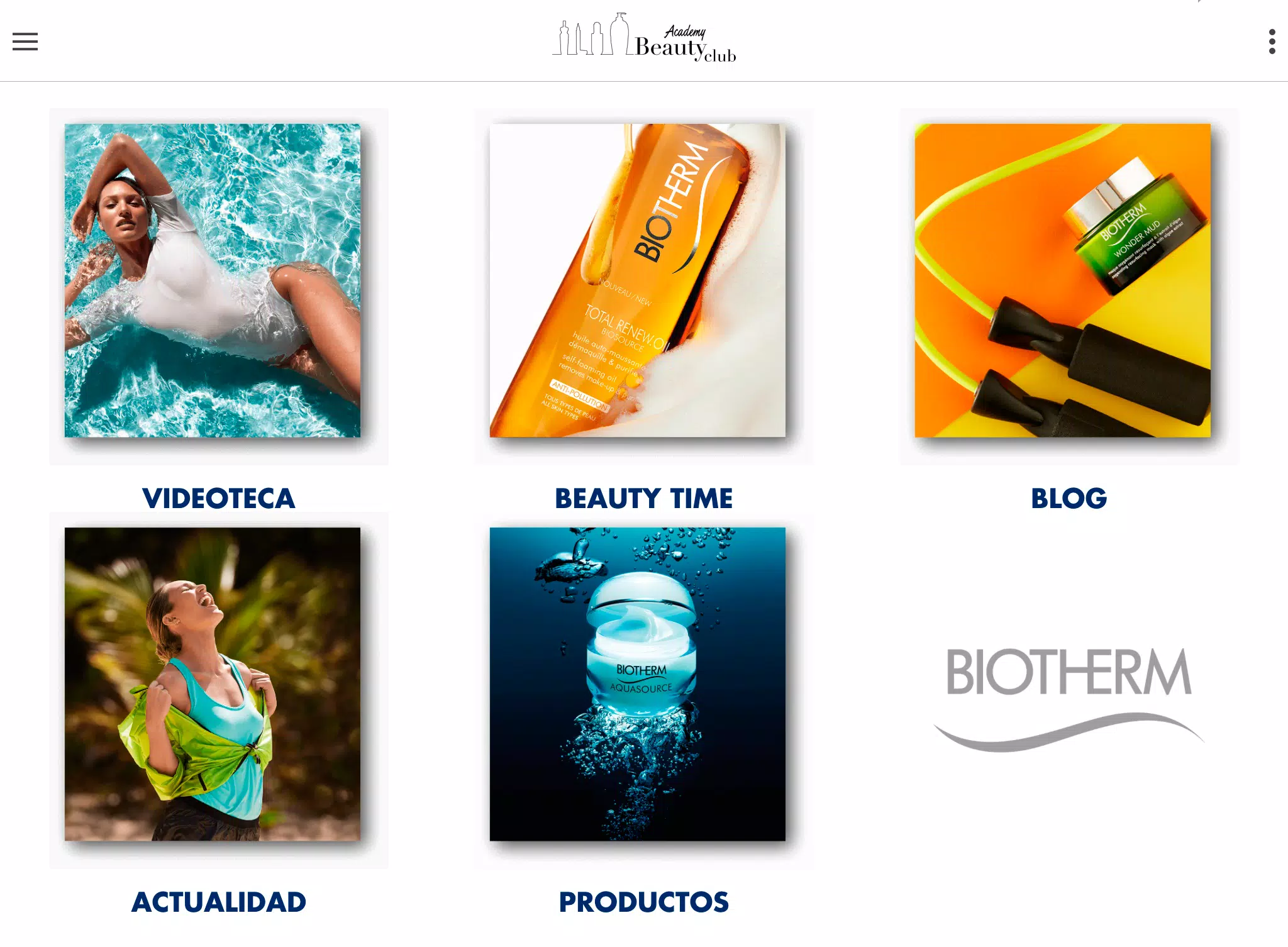 Academy Beauty Club App Ảnh chụp màn hình 2