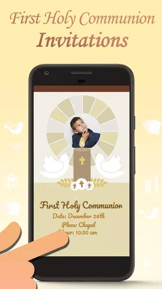 First Communion Invitations Screenshot 1