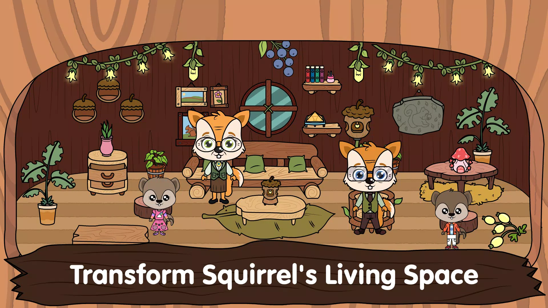 Animal Town - My Squirrel Home Zrzut ekranu 1