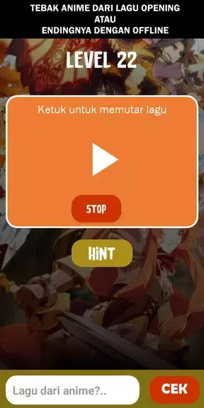 Wibu Elite: Tebak Lagu, Anime, dan Karakternya ภาพหน้าจอ 1