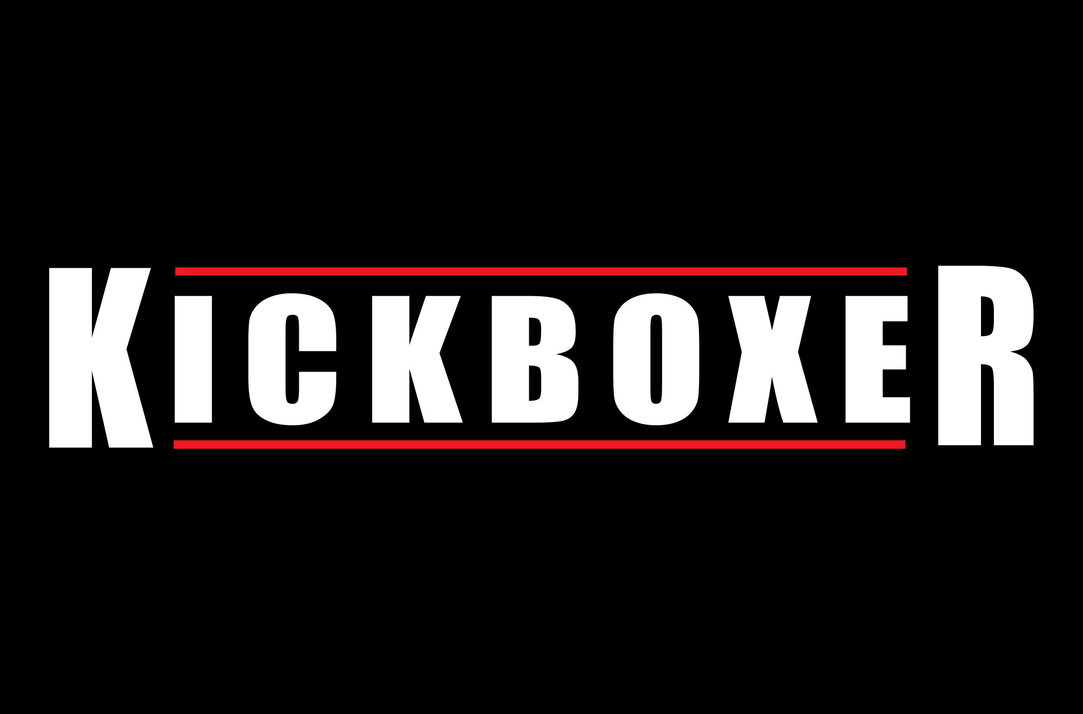 Questo logo è tutto ciò che abbiamo per ora nel videogioco Kickboxer.