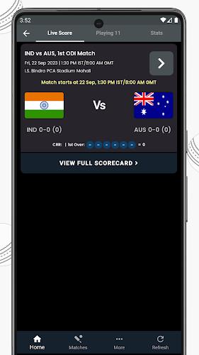 IND vs PAK Live Cricket Score Screenshot 1