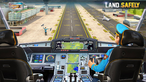 City Pilot Flight: Plane Games Ảnh chụp màn hình 1