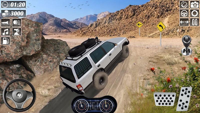 Offroad Jeep Simulator Game Ekran Görüntüsü 1