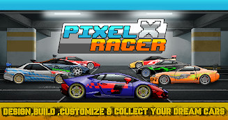 Pixel X Racer Schermafbeelding 1