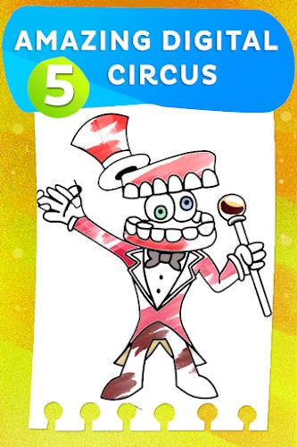 Amazing Digital Circus colorin Captura de pantalla 2