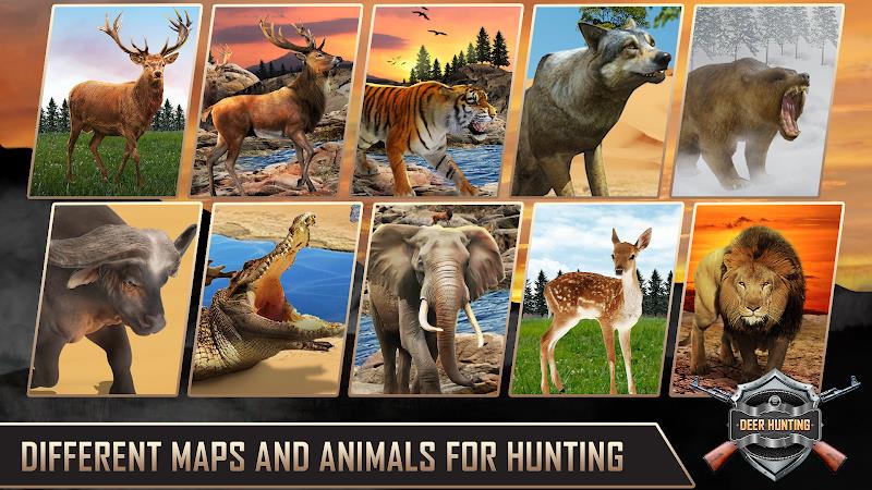 Deer Hunting Simulator Games Capture d'écran 2