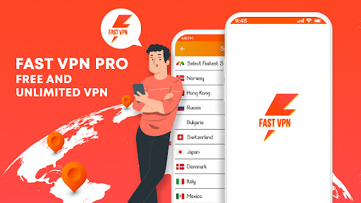 Fast VPN Pro Captura de tela 1