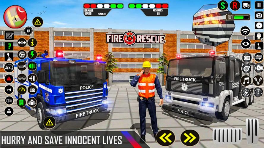 Police Ambulance Fire Truck应用截图第3张