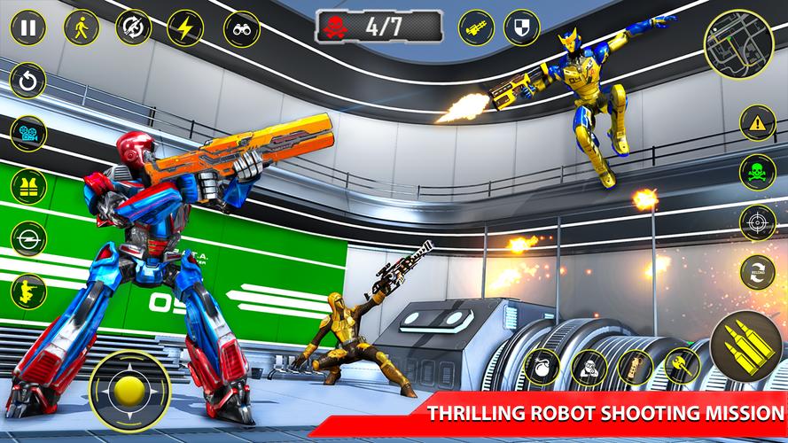 Robot Shooting Game ဖန်သားပြင်ဓာတ်ပုံ 3