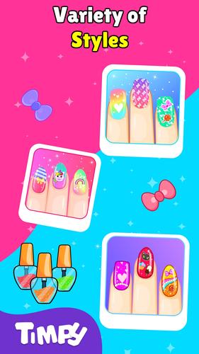 Nail Salon Games Acrylic Nails Скриншот 3