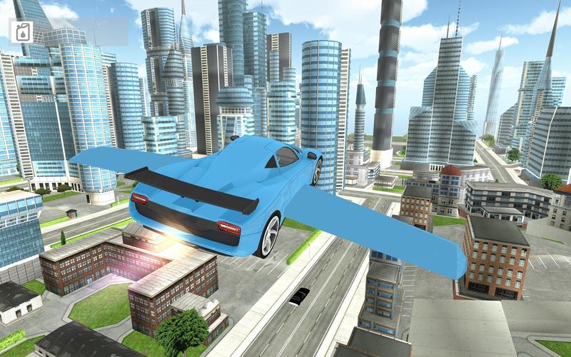 Flying Car Simulator Xtreme 3D應用截圖第1張