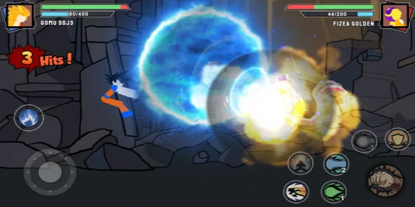 Stickman Warriors Capture d'écran 2