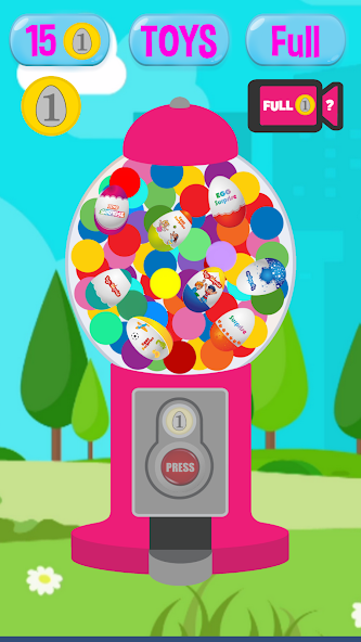 Schermata Surprise Eggs Vending Machine Mod 1