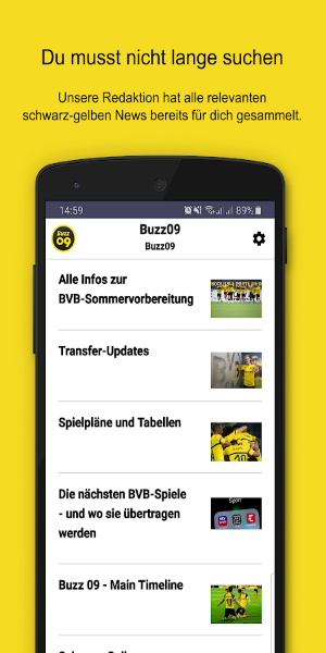 Buzz09–die schwarz-gelben News स्क्रीनशॉट 2