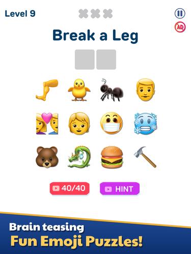 Emoji Quiz應用截圖第1張