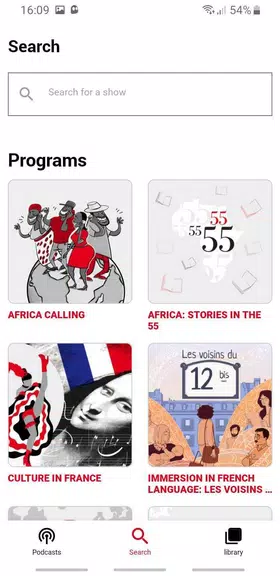 RFI Pure Radio - Podcasts Ảnh chụp màn hình 2