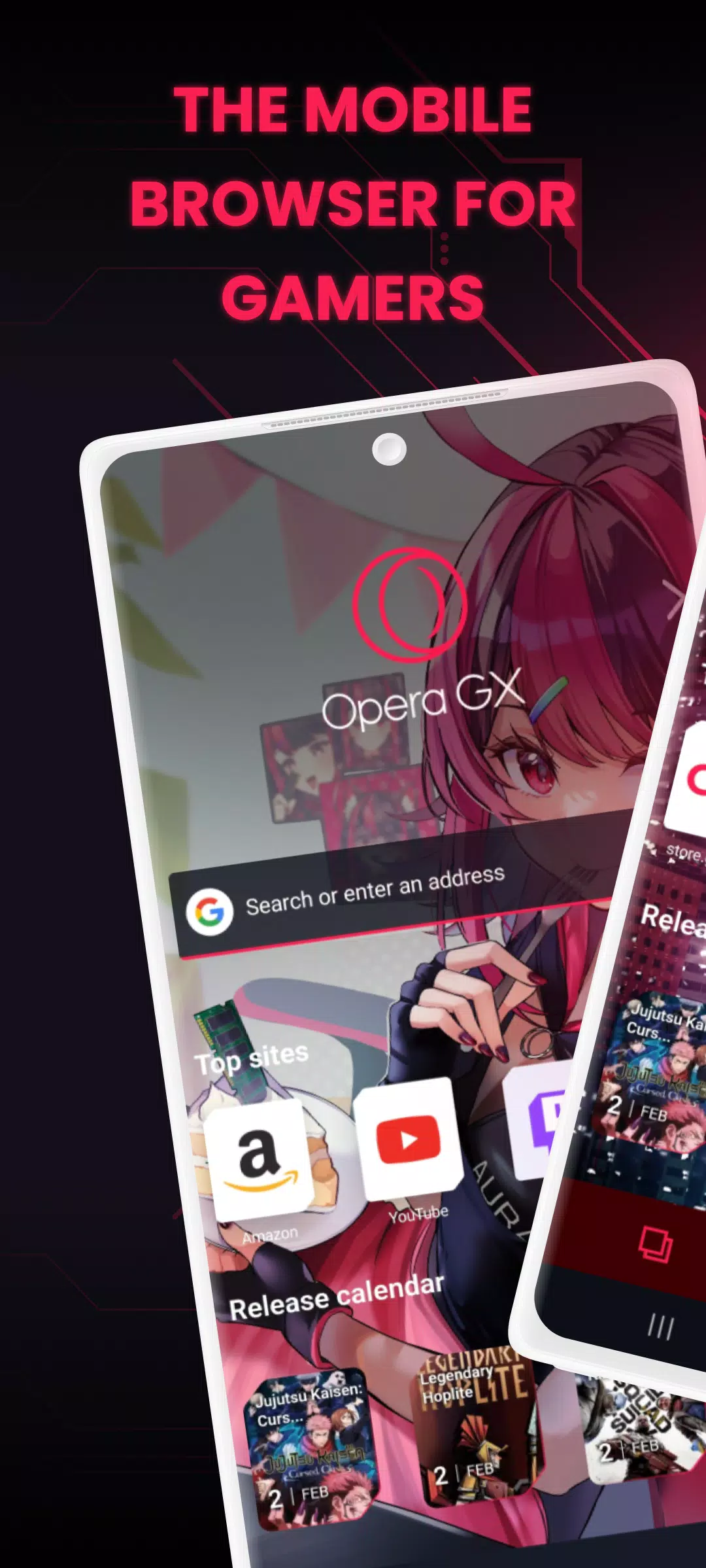 Opera GX : Navigateur Gaming Capture d'écran 1