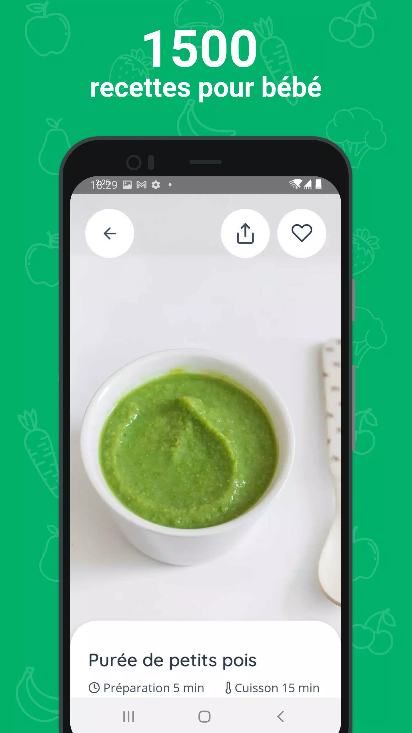 Cuisinez pour bébé Ekran Görüntüsü 1