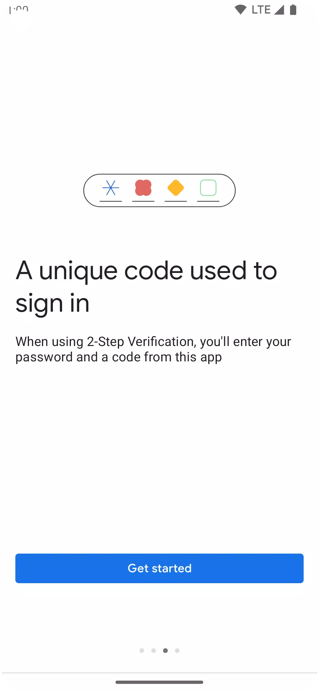 Schermata Google Authenticator 3