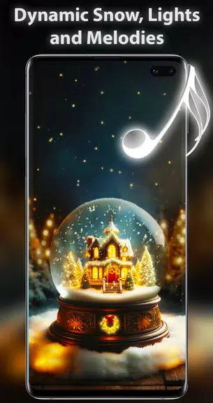 Snow Live Wallpaper Zrzut ekranu 2