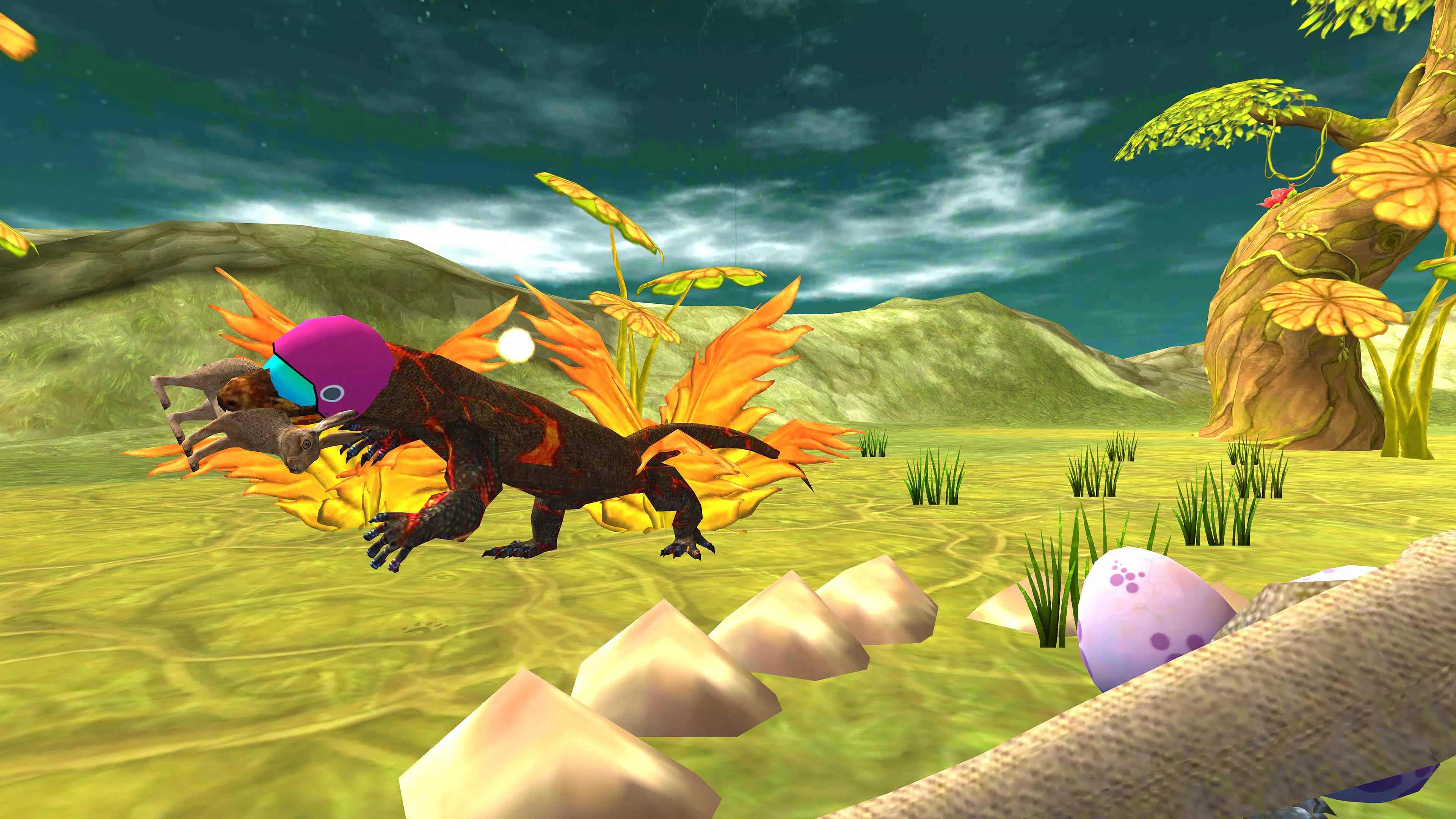 Komodo Dragon : lizard games Screenshot 2