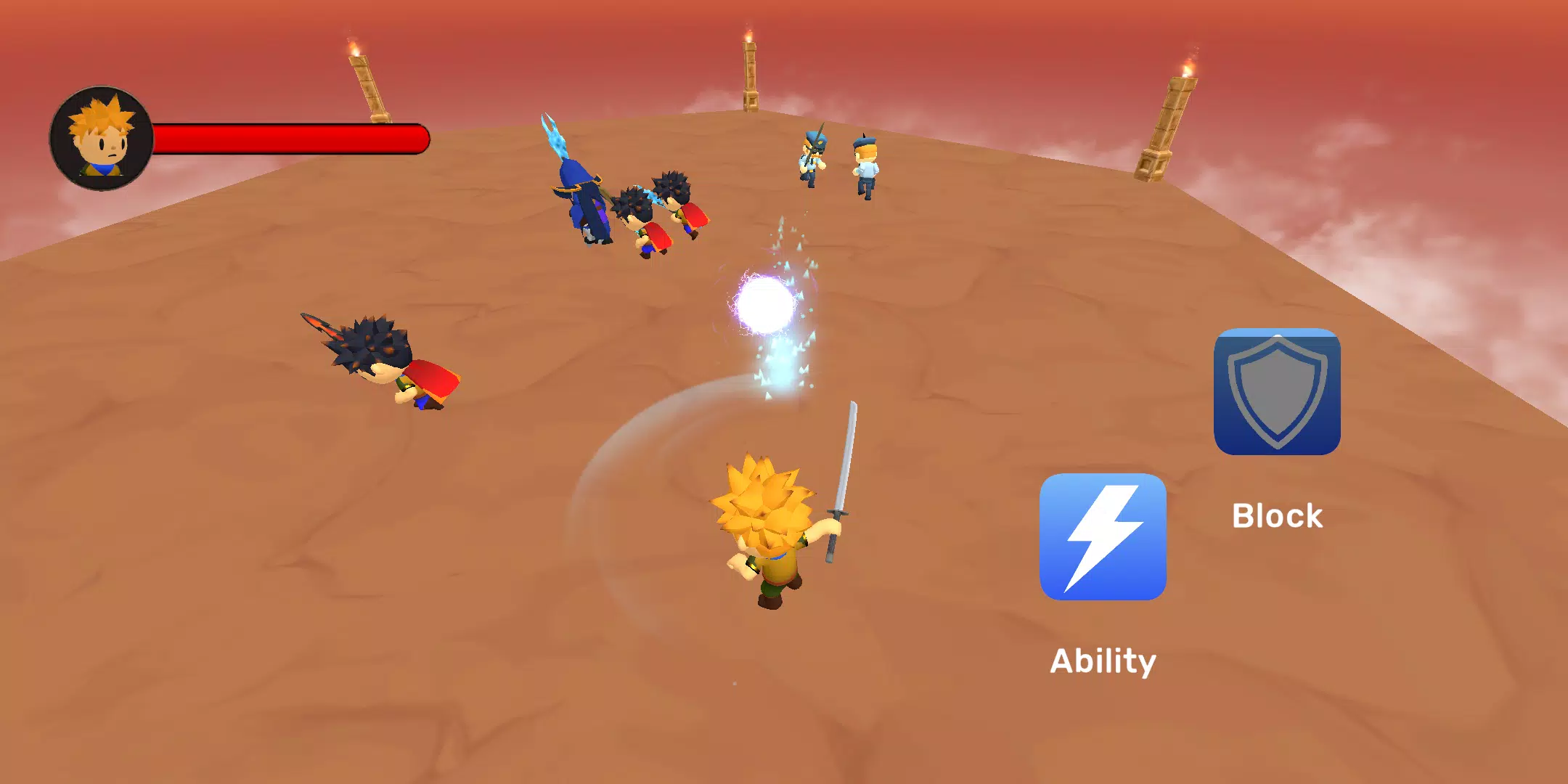 Blade Ball Dodgeball Battle 스크린샷 1