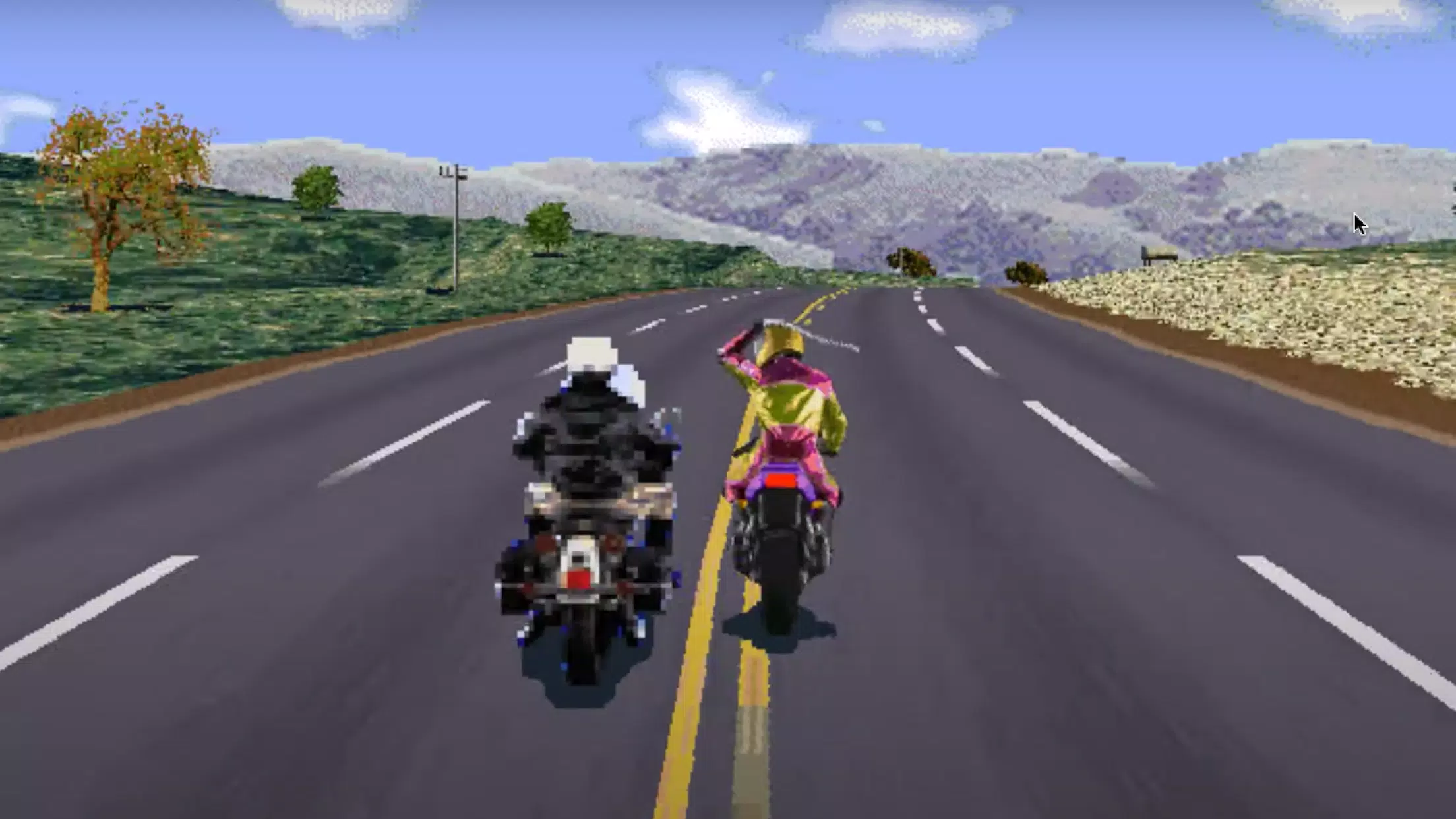 Road Rash ภาพหน้าจอ 1