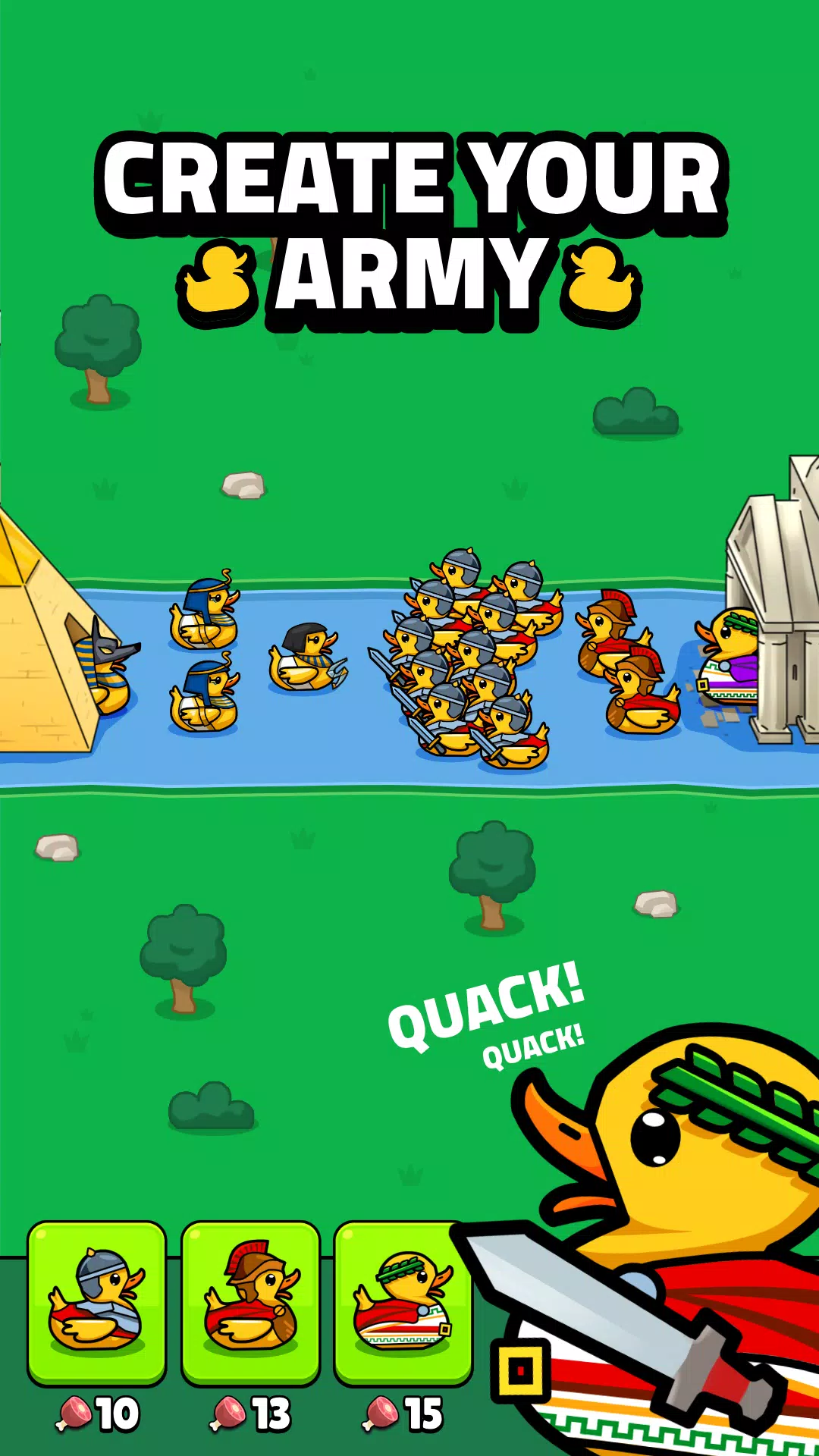 Age of Duck Warriors: War Game স্ক্রিনশট 4
