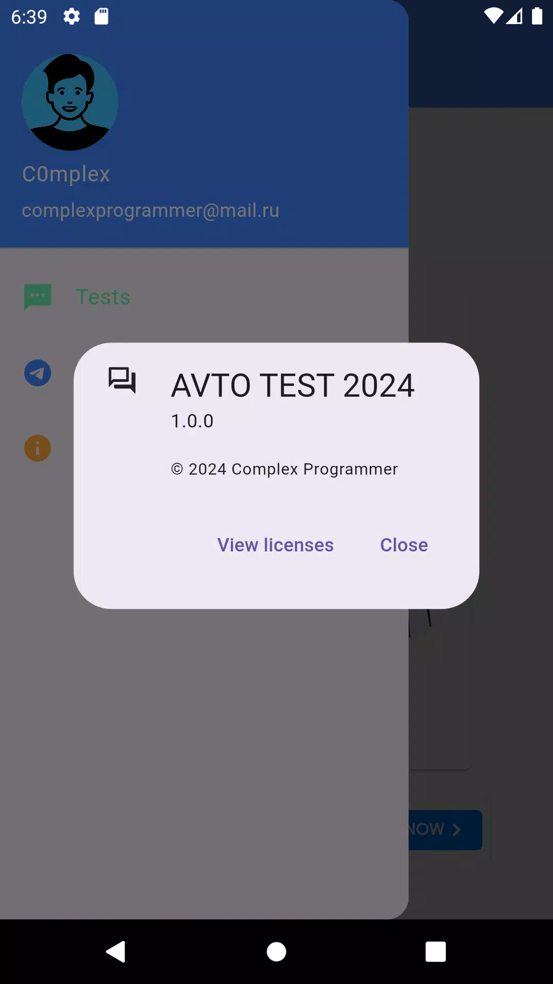 AVTO TEST 2024 ဖန်သားပြင်ဓာတ်ပုံ 3