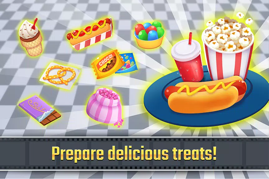 My Cine Treats Shop: Food Game Capture d'écran 3