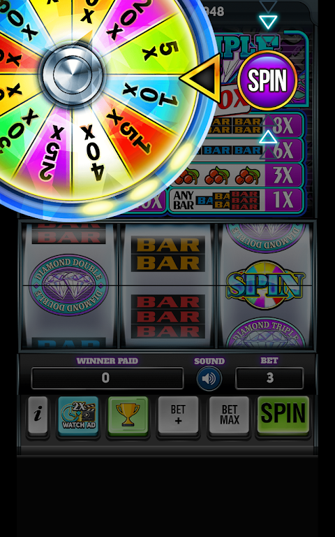 Diamond Triple Slots - Vegas Slots ภาพหน้าจอ 1