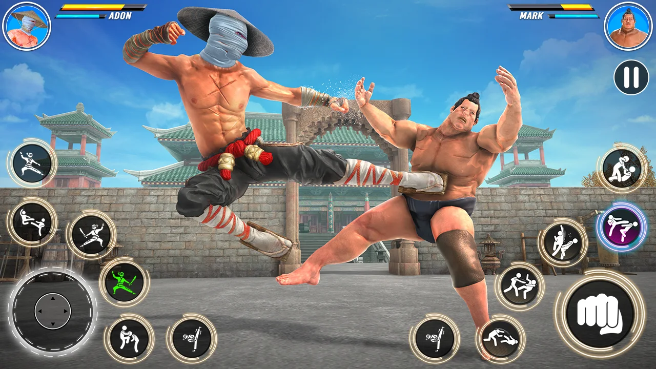 Kung Fu Games - Fighting Games স্ক্রিনশট 3