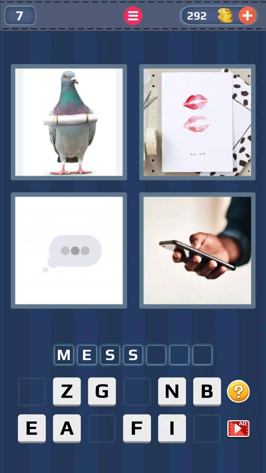 4 Pics 1 Word: Guess the Word Schermafbeelding 3