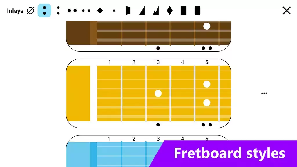 Schermata Guitar Fretboard: Scales 4