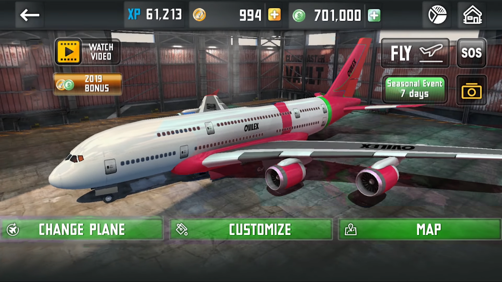 Pilot Games: Airplane Games Captura de tela 3