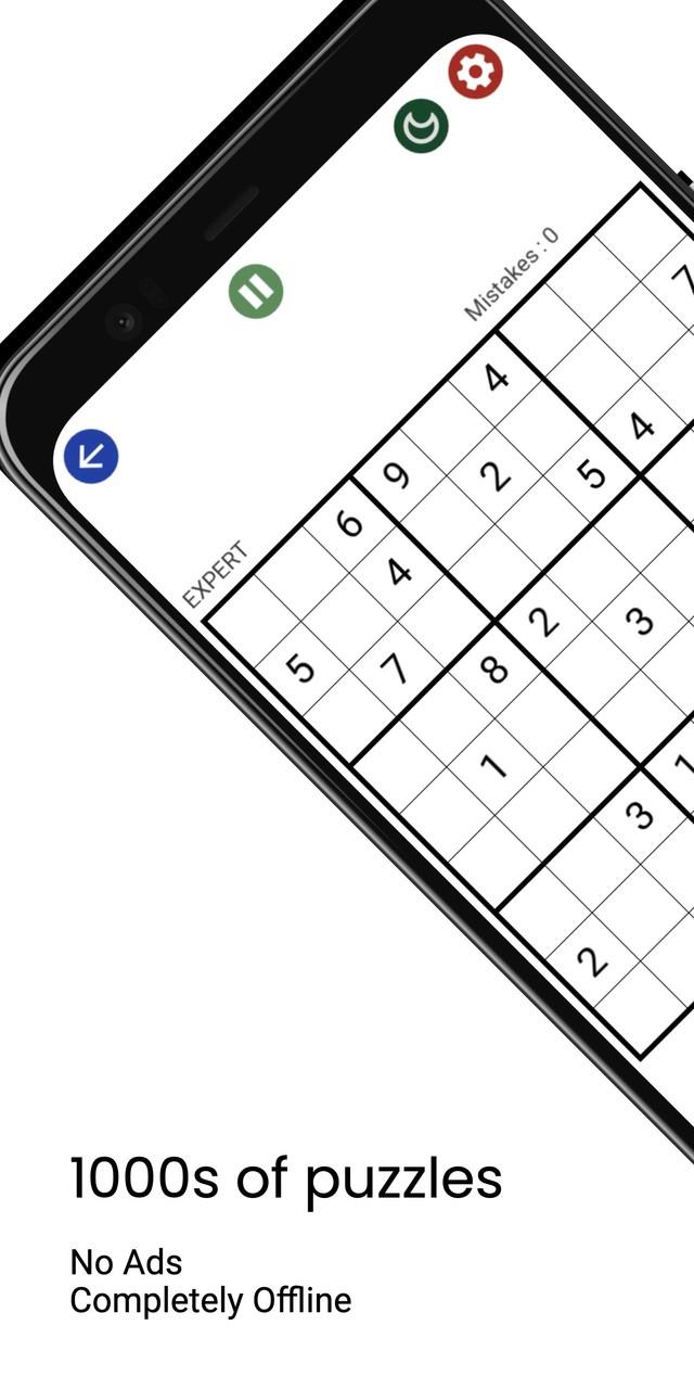 Sudoku - Classic & Jigsaw 스크린샷 1