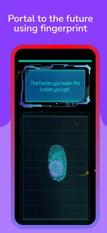 Real Fingerprint Fortune Test Tangkapan skrin 2