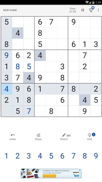 Sudoku - Classic Logic Puzzle Game ภาพหน้าจอ 1