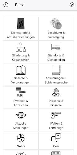 BLexi – Lexikon zur Bundeswehr Capture d'écran 1