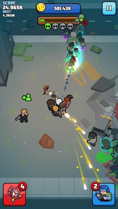 Zombie Warrior : Survivors Screenshot 1