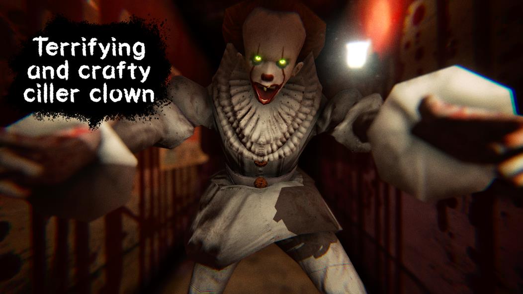 Death Park: Scary Clown Horror Mod Tangkapan skrin 1