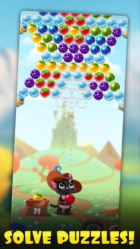 Fruity Cat: bubble shooter! Captura de pantalla 1