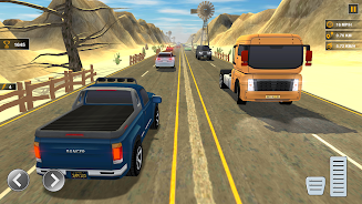 Heavy Traffic Rider Car Game Schermafbeelding 3