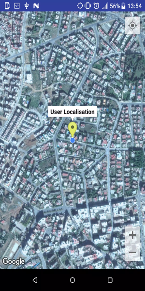 Géolocalisation ( Ma Position Actuelle ) Capture d'écran 3