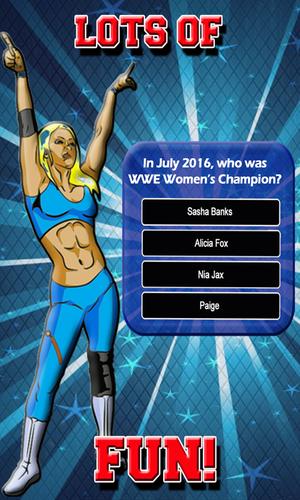 Wrestling Body Slams Pro Quiz Captura de pantalla 3