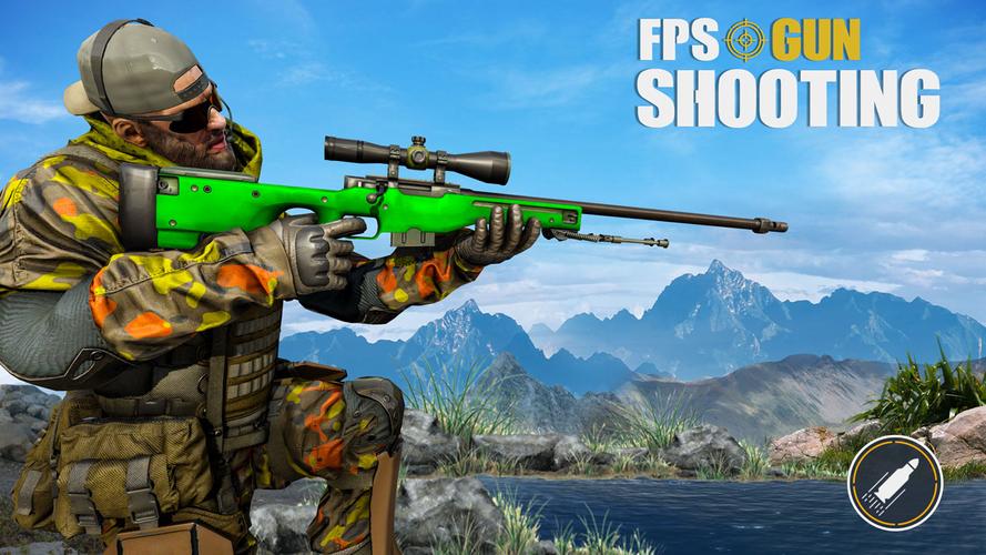 Gun Games Offline 3D Shooting Capture d'écran 4