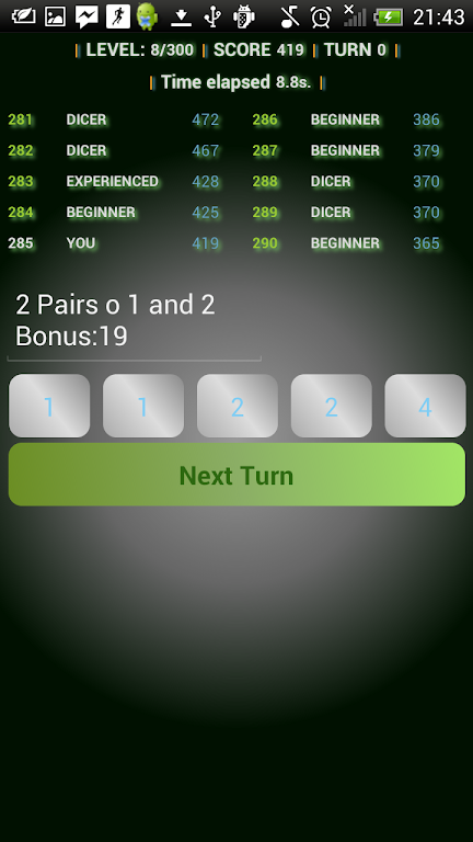 Doms roll dice poker game free Schermafbeelding 3