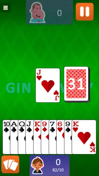 Gin Rummy Free Card Game স্ক্রিনশট 3